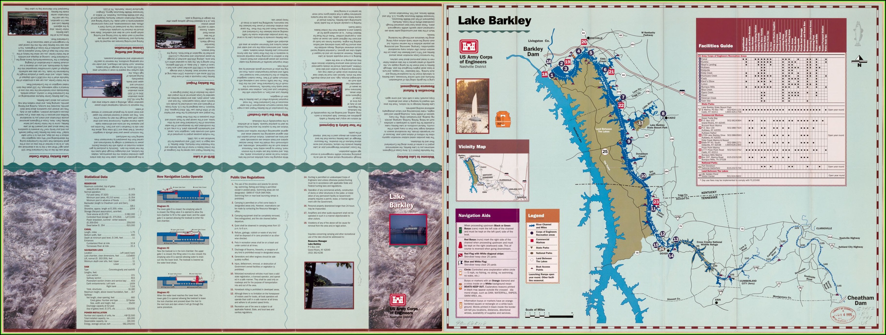 Lake Aldred Fishing Map