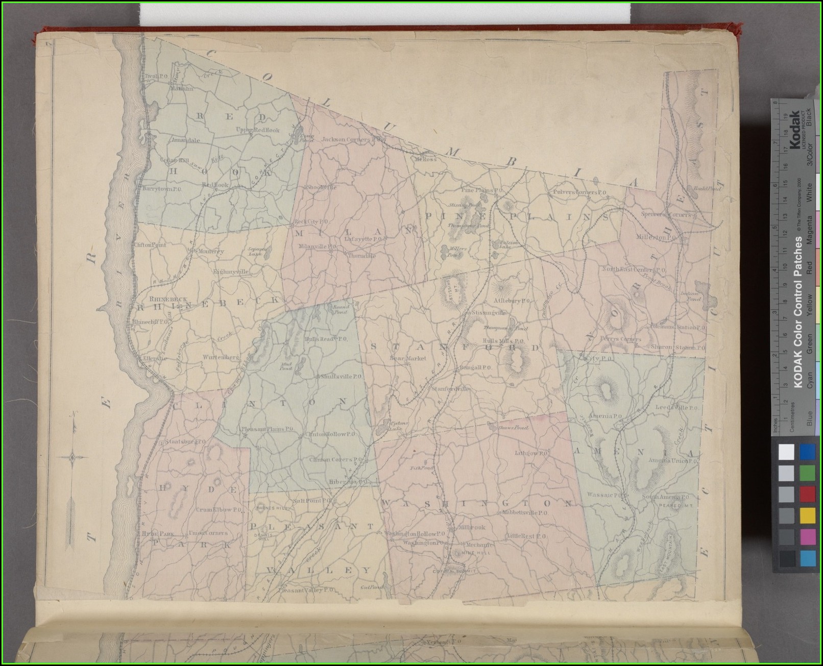 Map Of Dutchess County New York