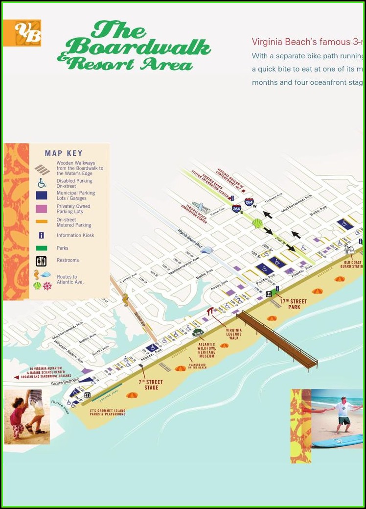 Map Of Hotels On Myrtle Beach Boardwalk