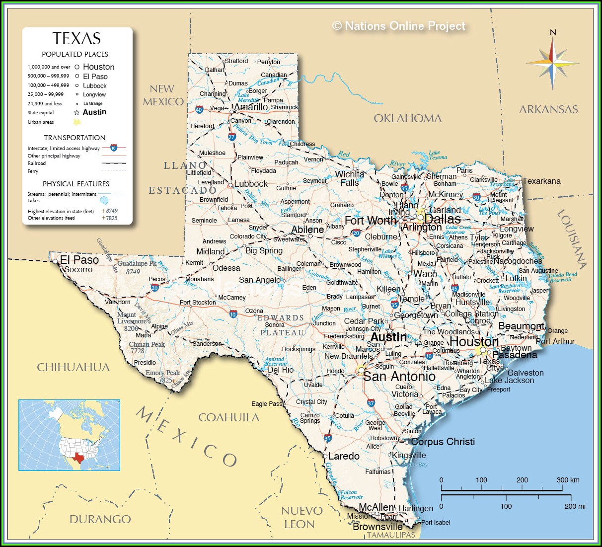 Map Of The Dallas Metroplex