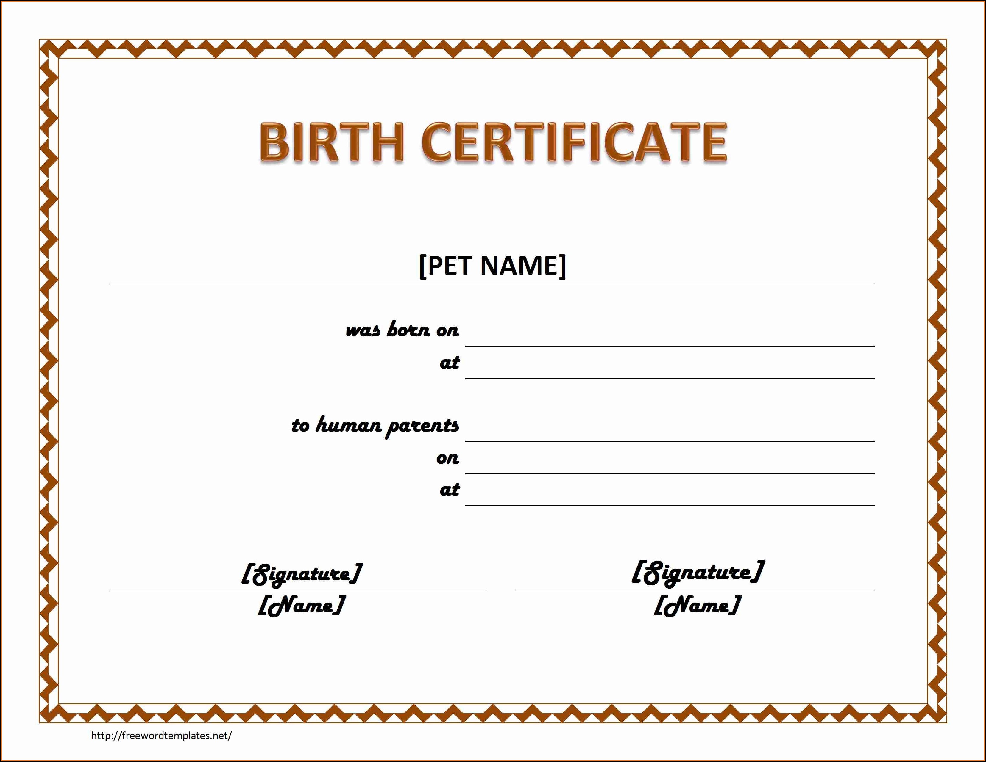 Printable Birth Certificate Form Ms