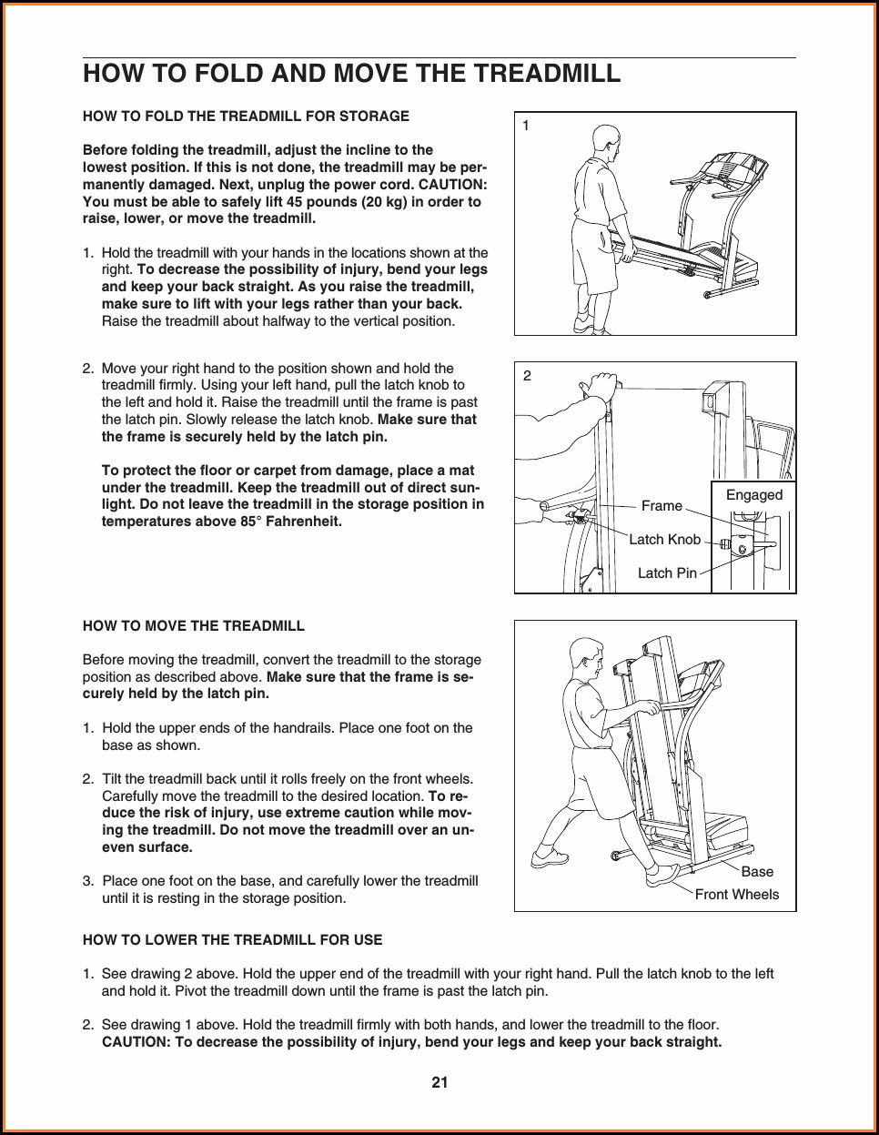 Proform 580x Treadmill Manual