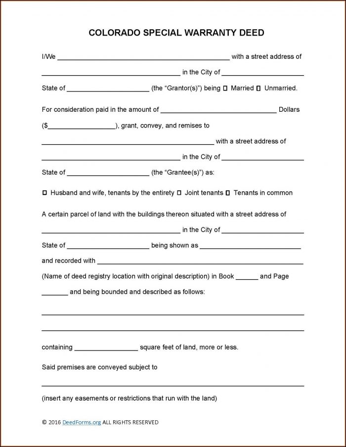 Beneficiary Deed Form Colorado Free Form Resume Examples goVL7PpYva