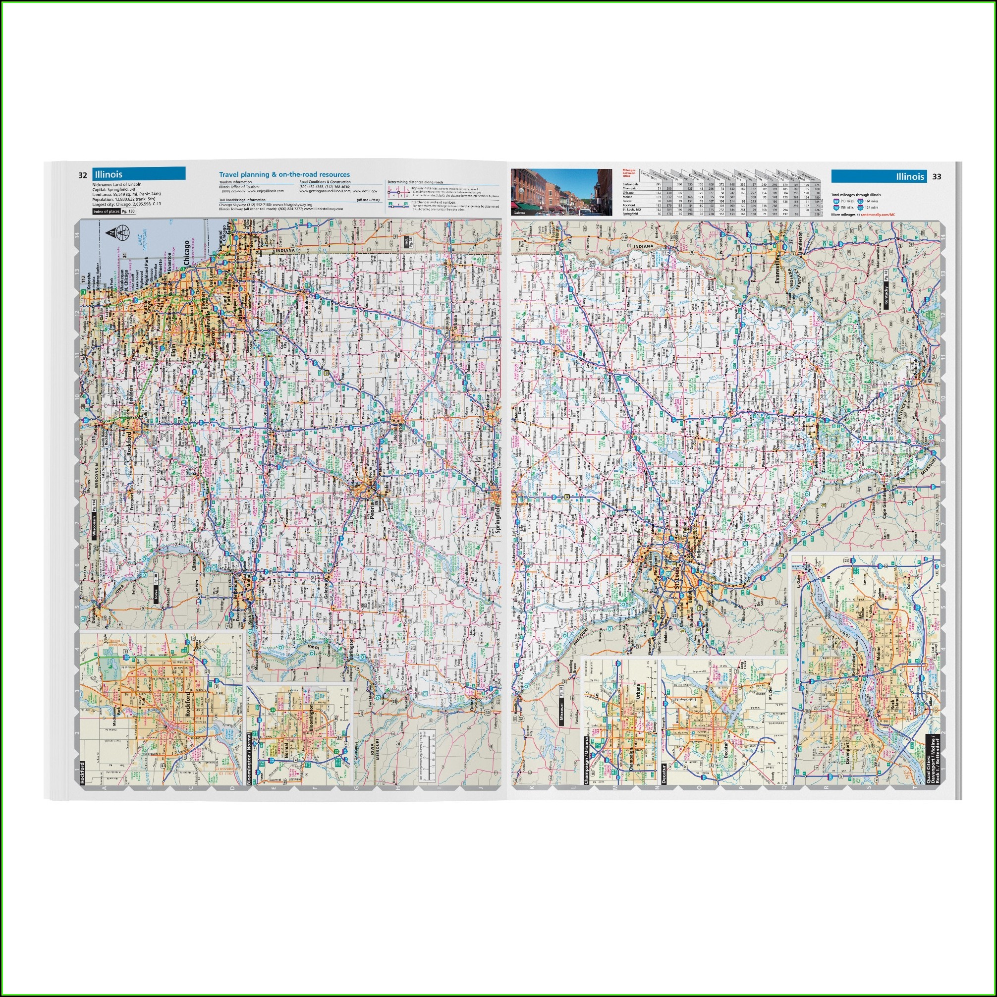 Rand Mcnally United States Interstate Map