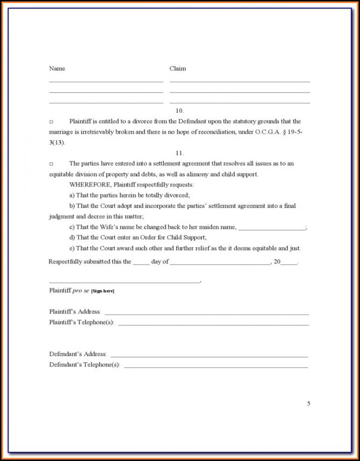 Uncontested Divorce Forms Rochester Ny
