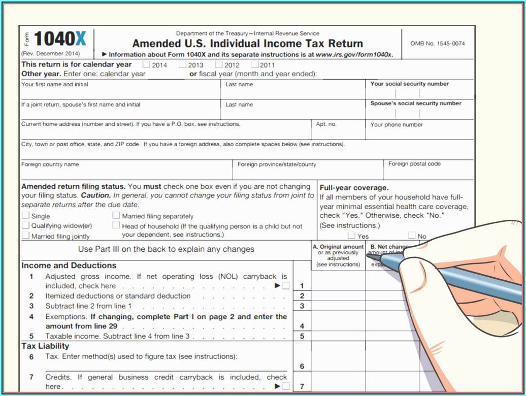 2014 Federal Tax Form 1040ez