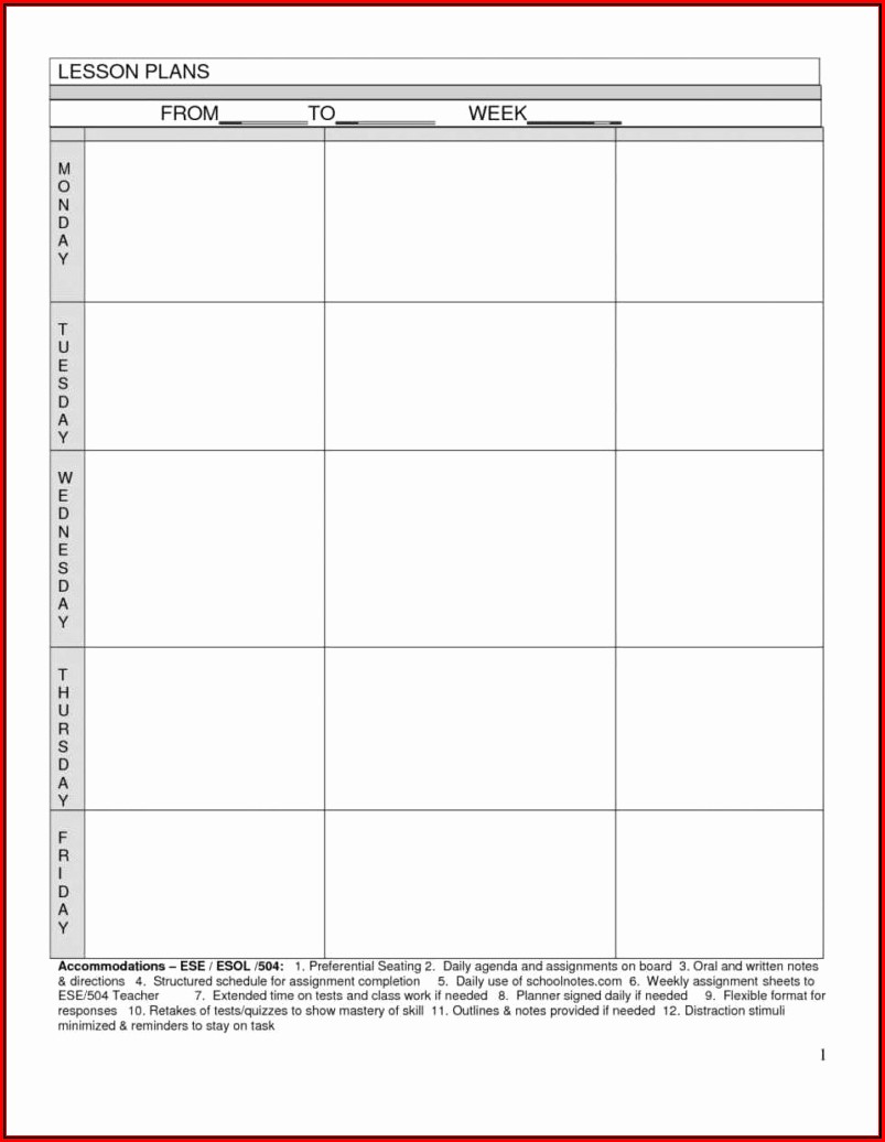 Blank Invoice Templates To Print