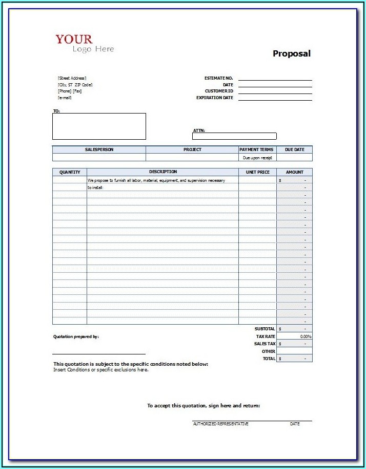Construction Project Management Forms Free Download