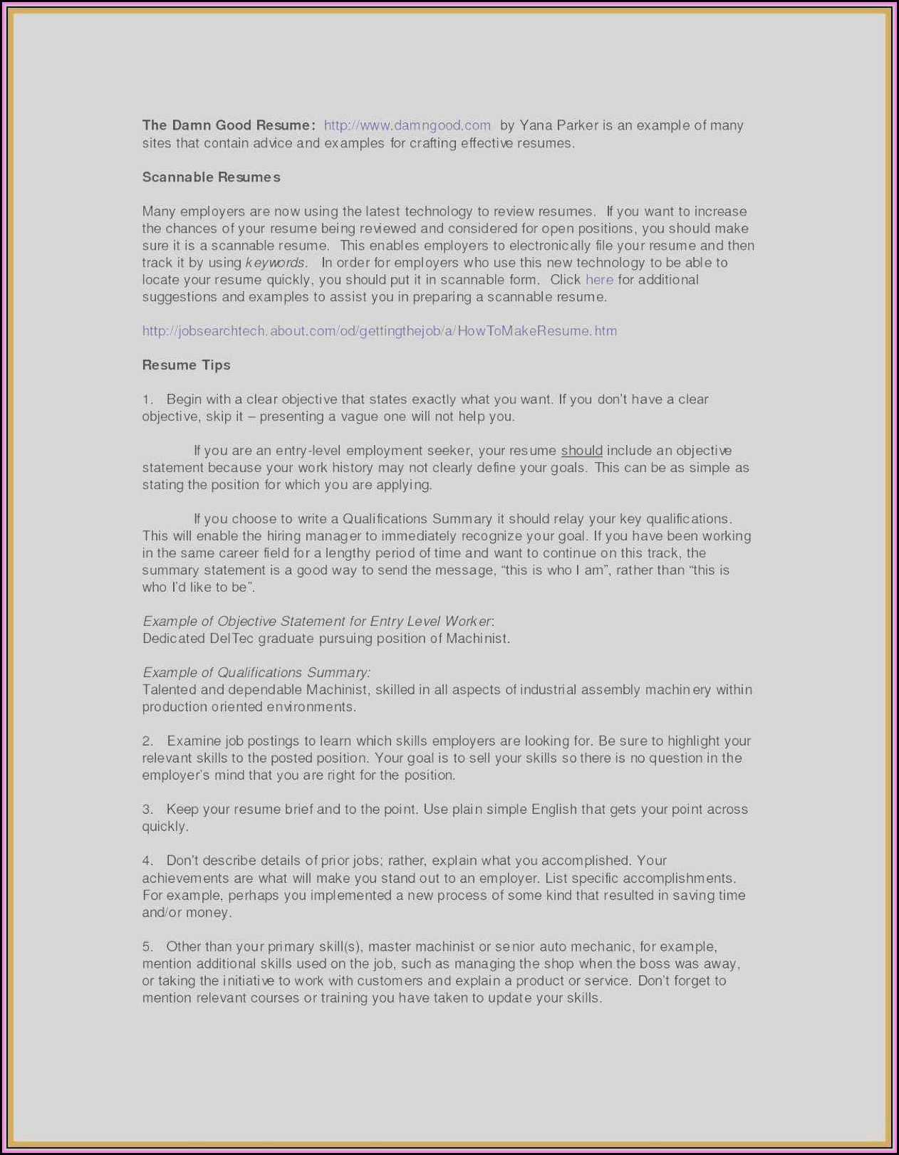 Curriculum Vitae Examples For Executives