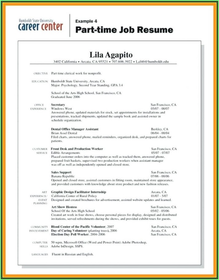 Free Resume Printouts