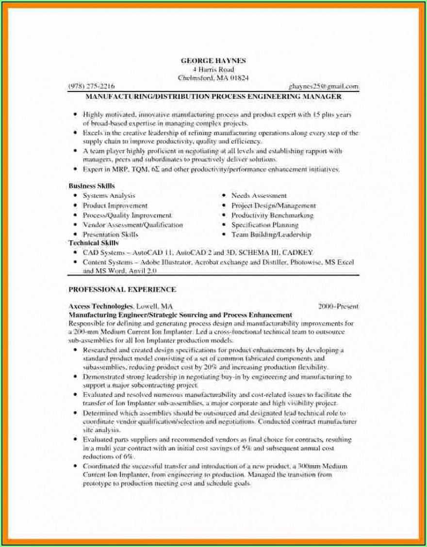 Free Resume Templates For Student