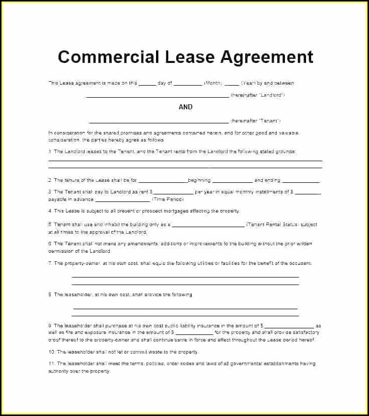 Parking Lot Lease Agreement Template
