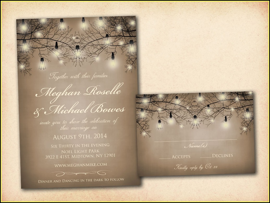 Reception Only Invitation Templates Free
