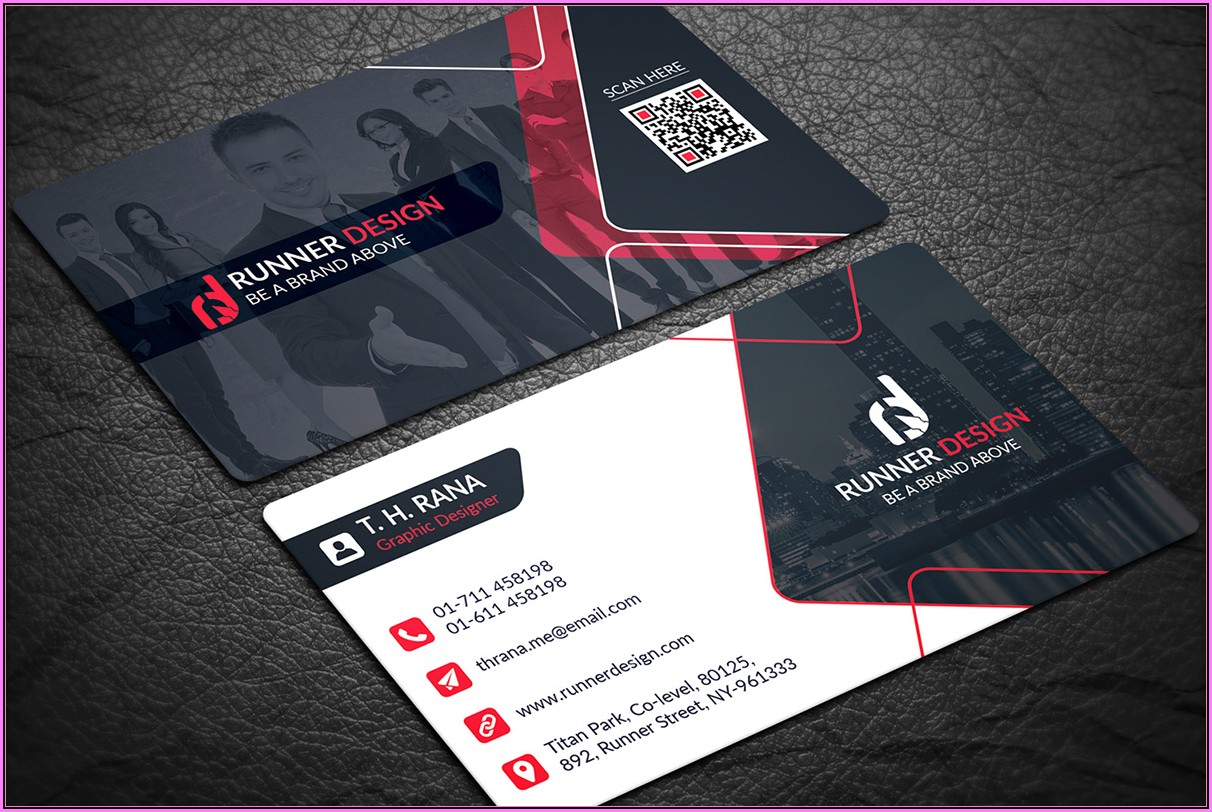Download Business Card Template Word 2010
