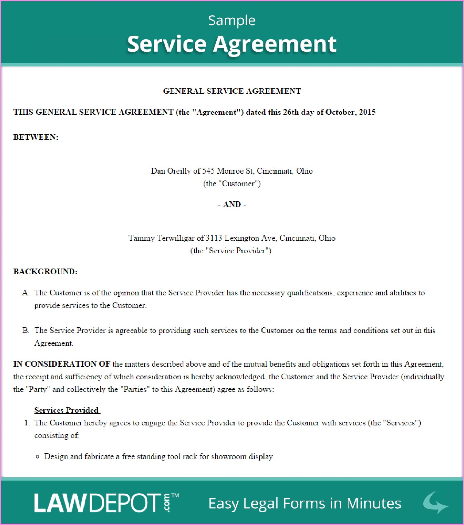 Exclusivity Agreement Template Uk