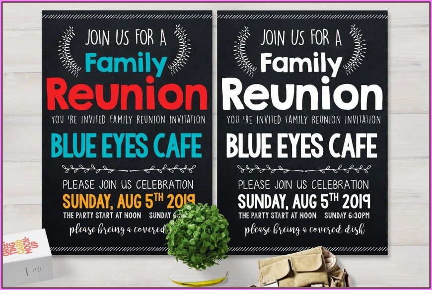 Family Reunion Welcome Letter Template