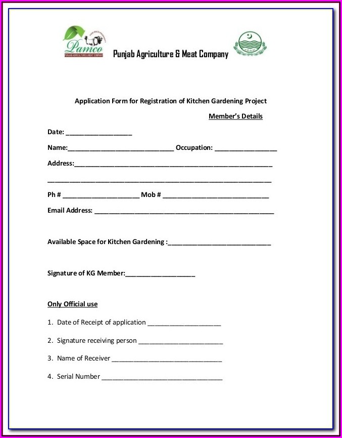 Forms To Register A Nonprofit Organization