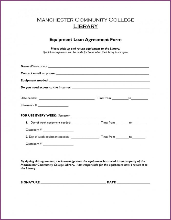 Parent Child Loan Agreement Template Template 2 Resume Examples 