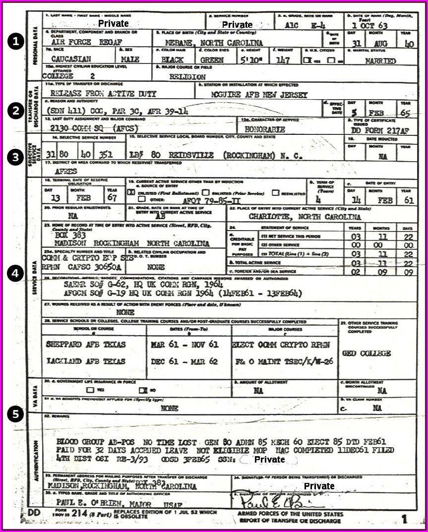 How To Get Dd214 Form 4