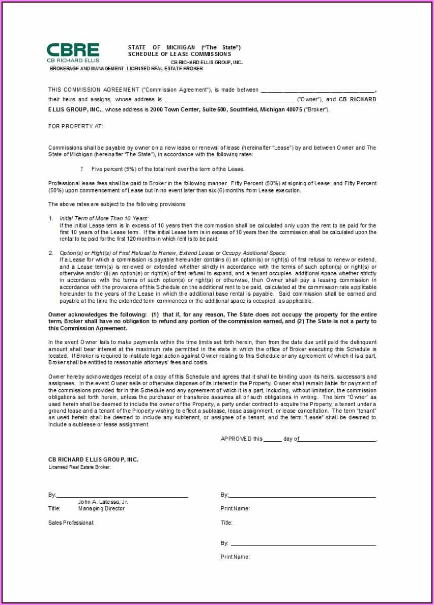 International Sales Commission Agreement Template Free