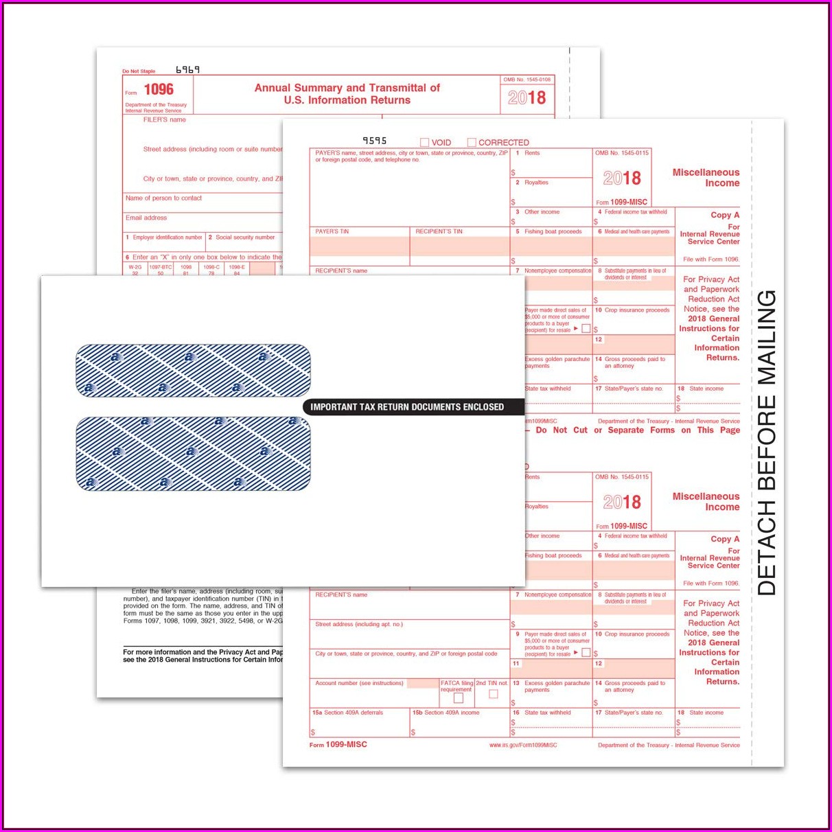 Irs Forms 1096 Misc 2018