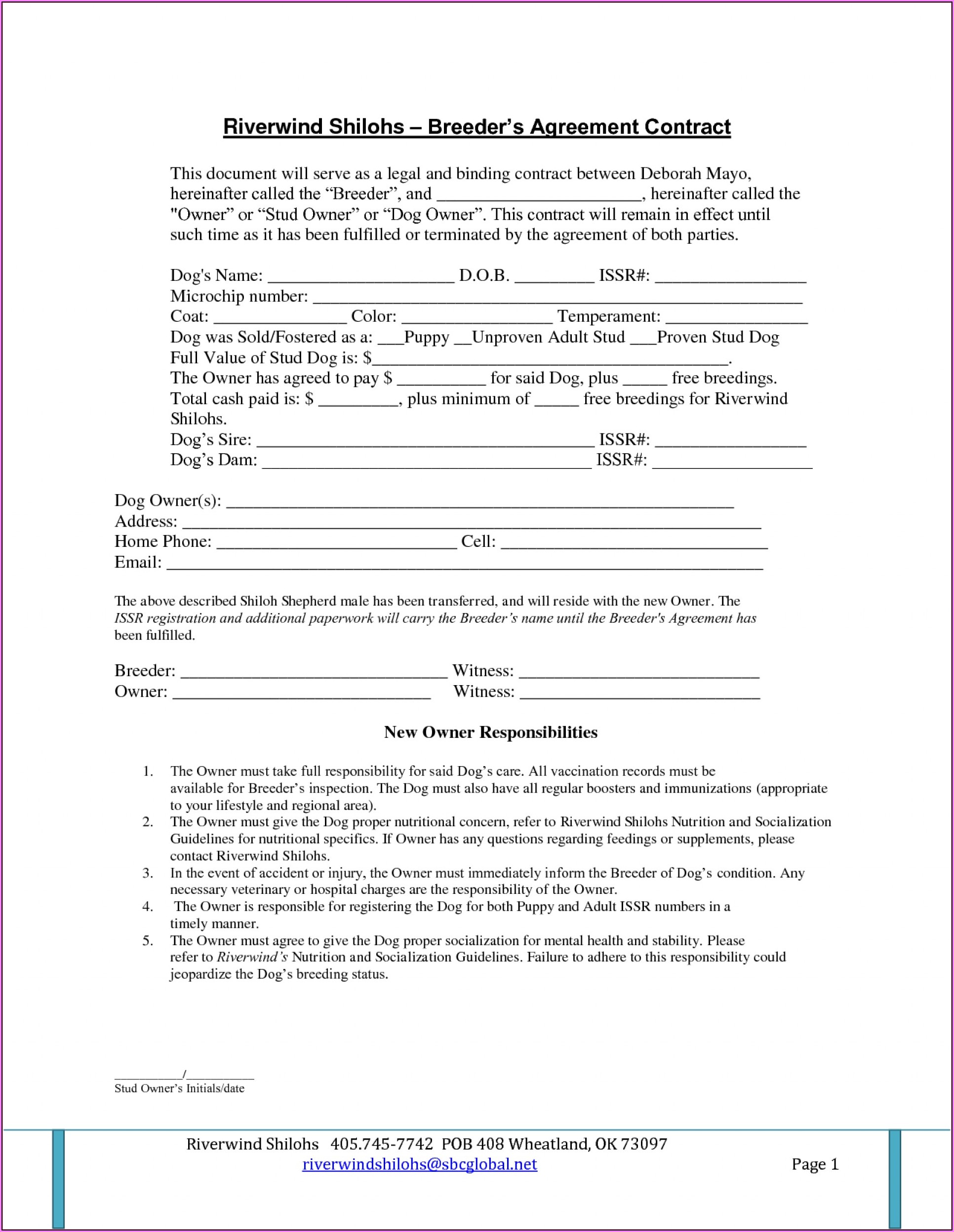 Legally Binding Agreement Template Free
