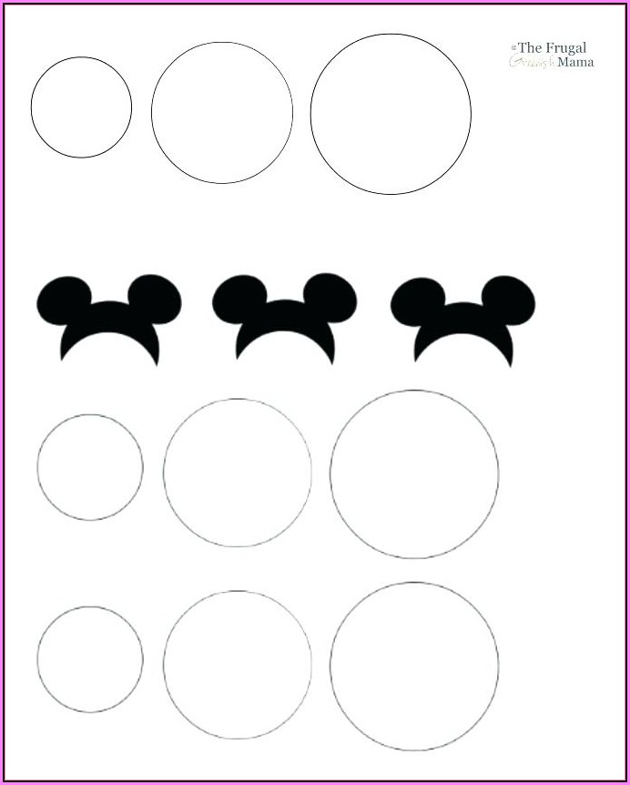Mickey Mouse Clubhouse Blank Invitation Template Free Download