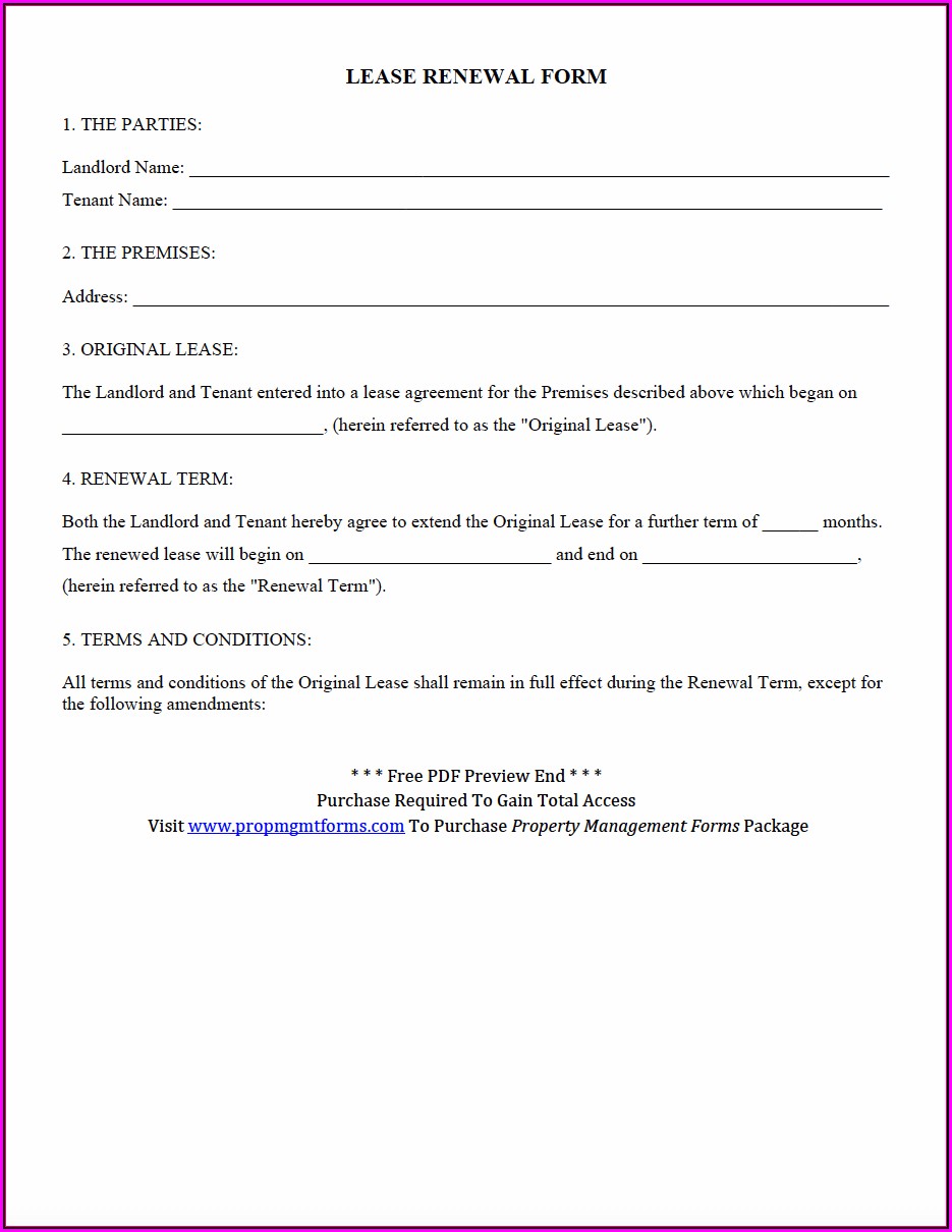 Nyc Rent Stabilized Lease Renewal Form Pdf