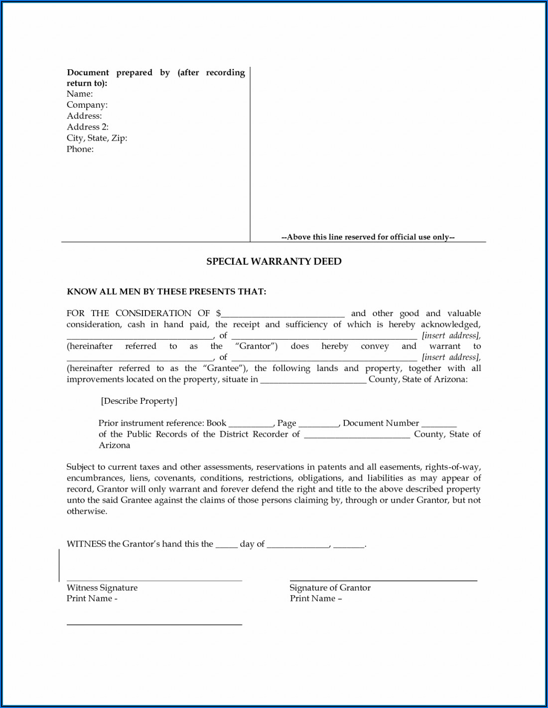 Printable Quit Claim Deed Form Michigan Form Resume Examples 