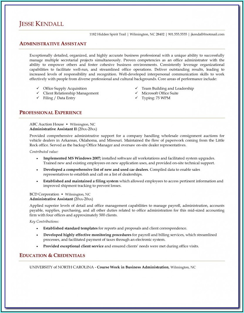 Resume Format For Nurses Job In India