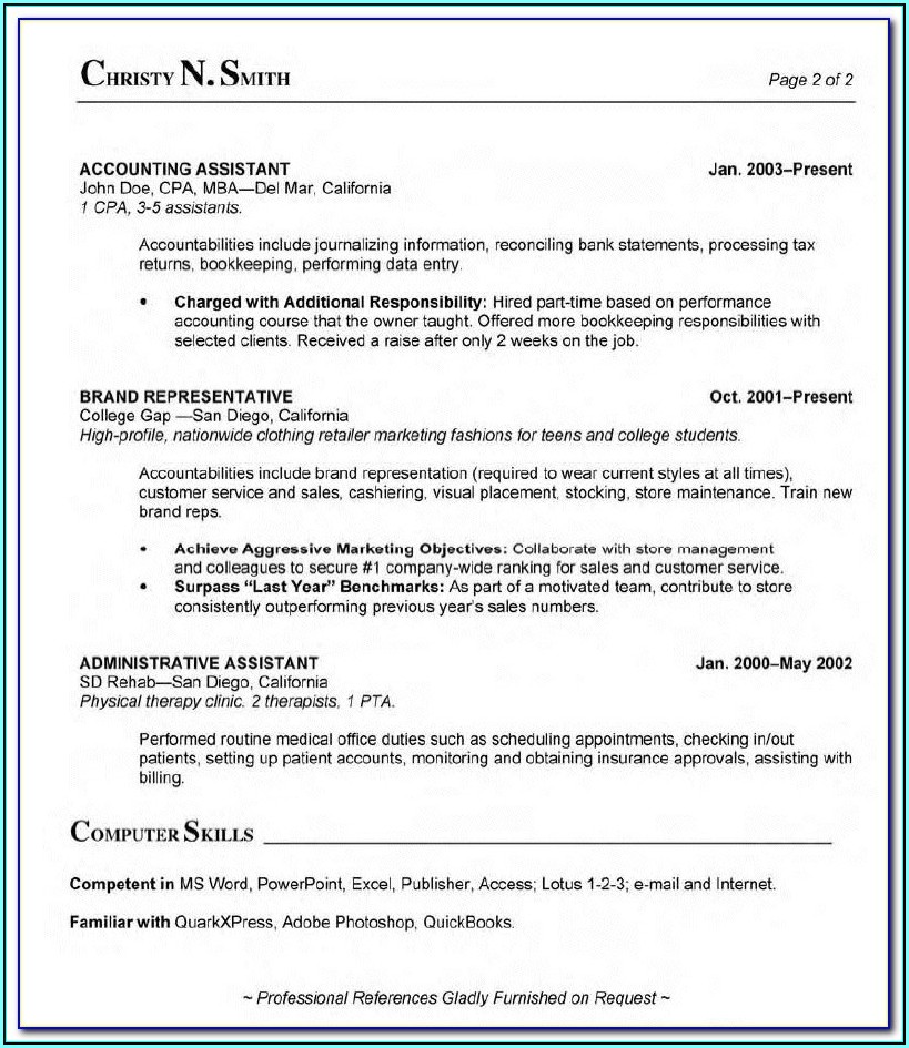 Resume Templates For Medical Billing And Coding