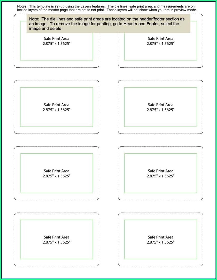 Table Tent Cards Template Free