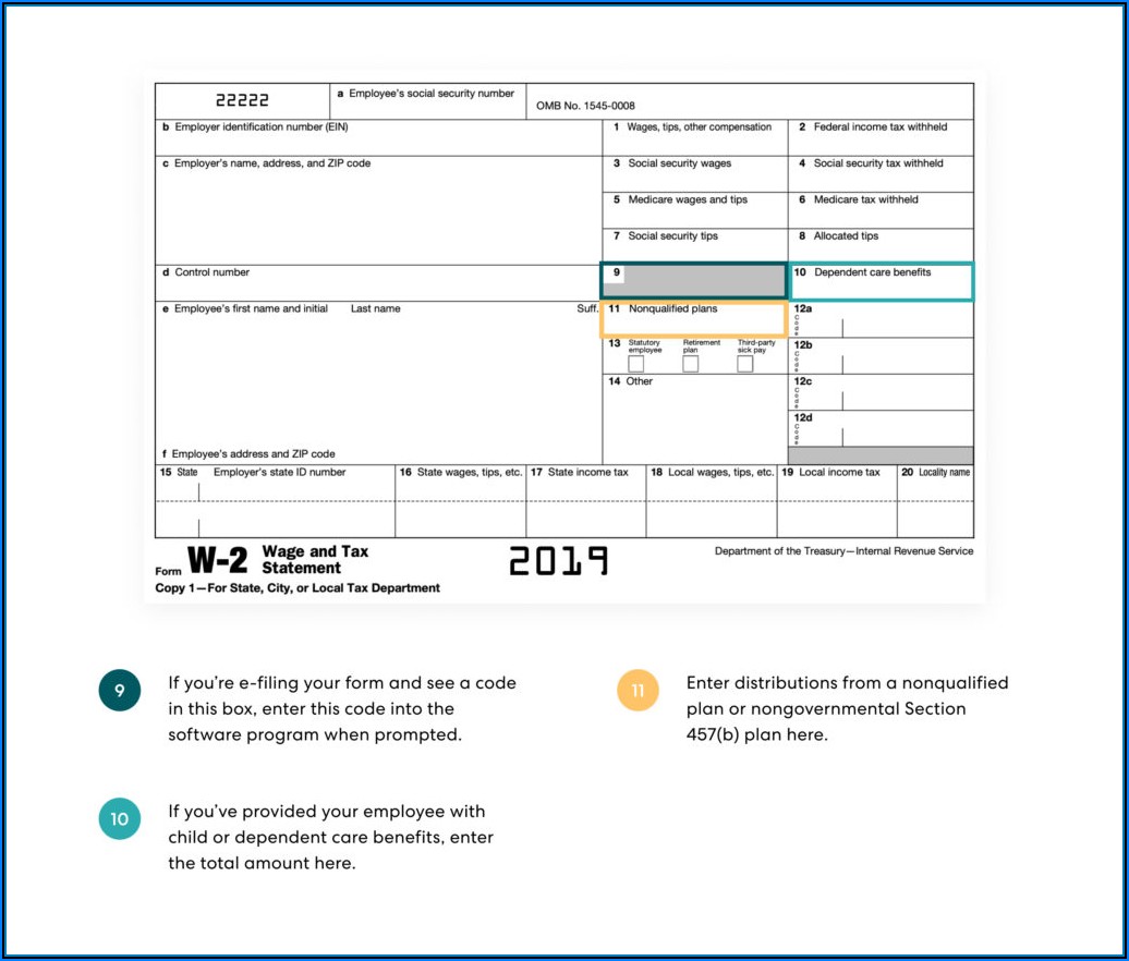 Tax Form W2 Box 12