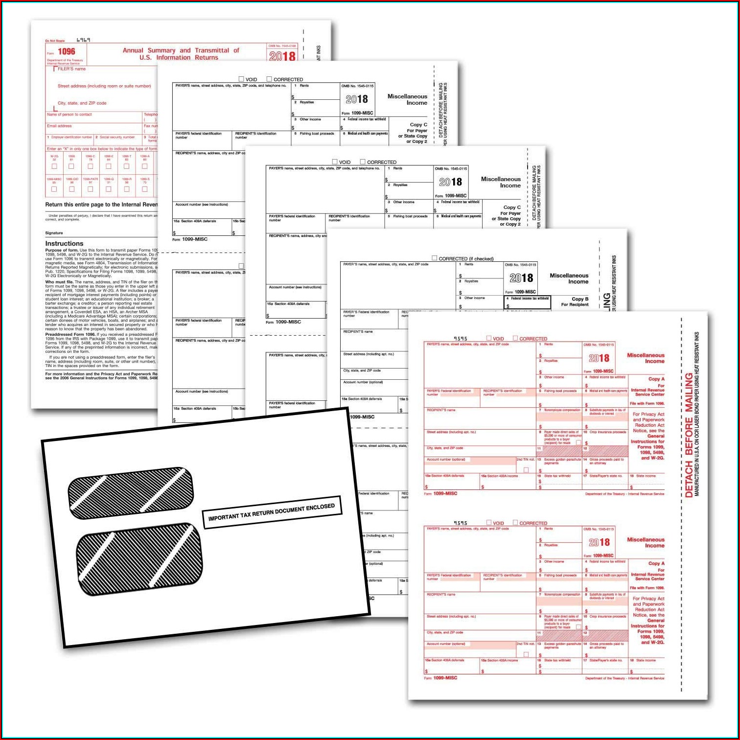 1099 Misc Tax Form Kit