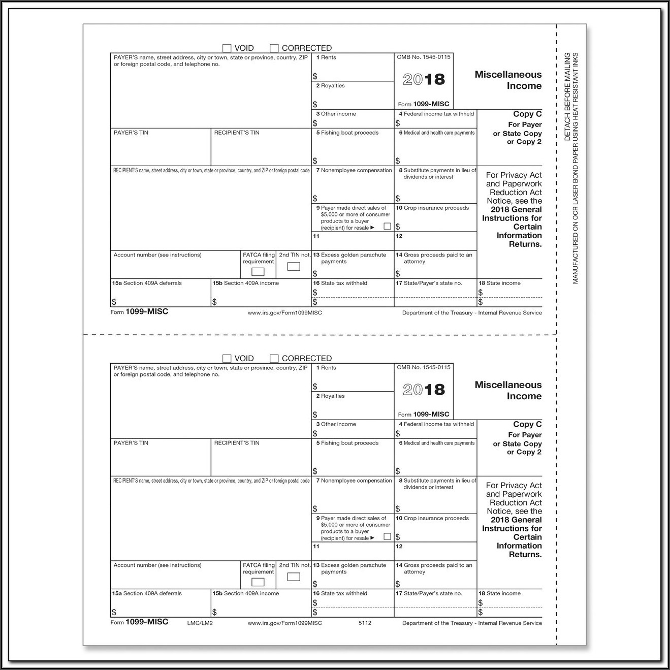 1099 Misc Tax Forms Software Kit