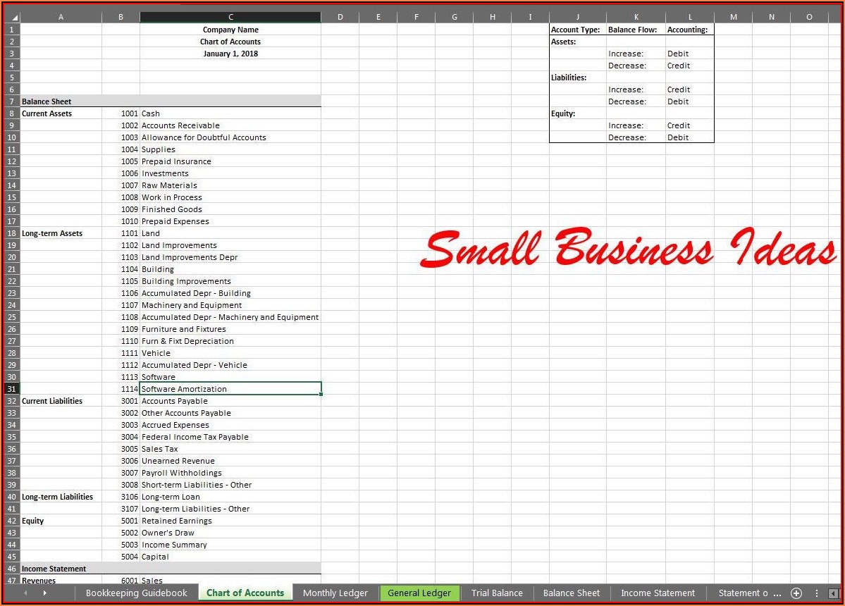 Balance Sheet Account Reconciliation Template