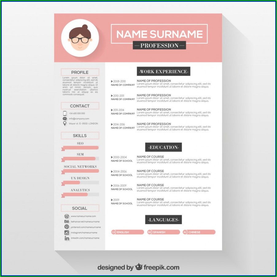 Best Resume Template Free Download