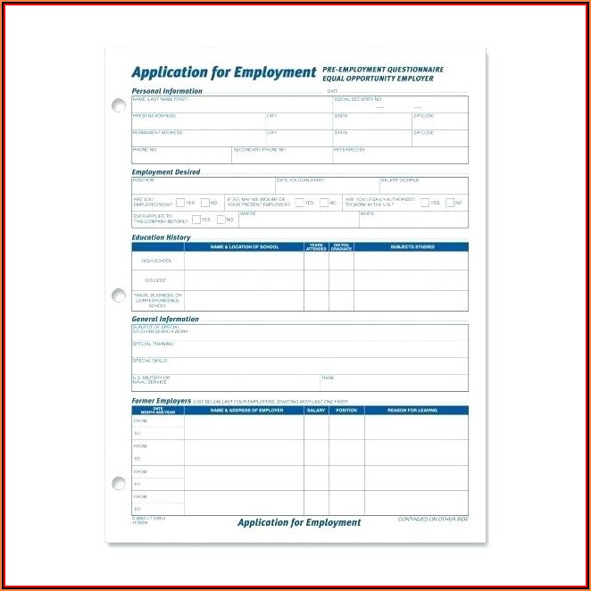 Business Credit Application Template Excel