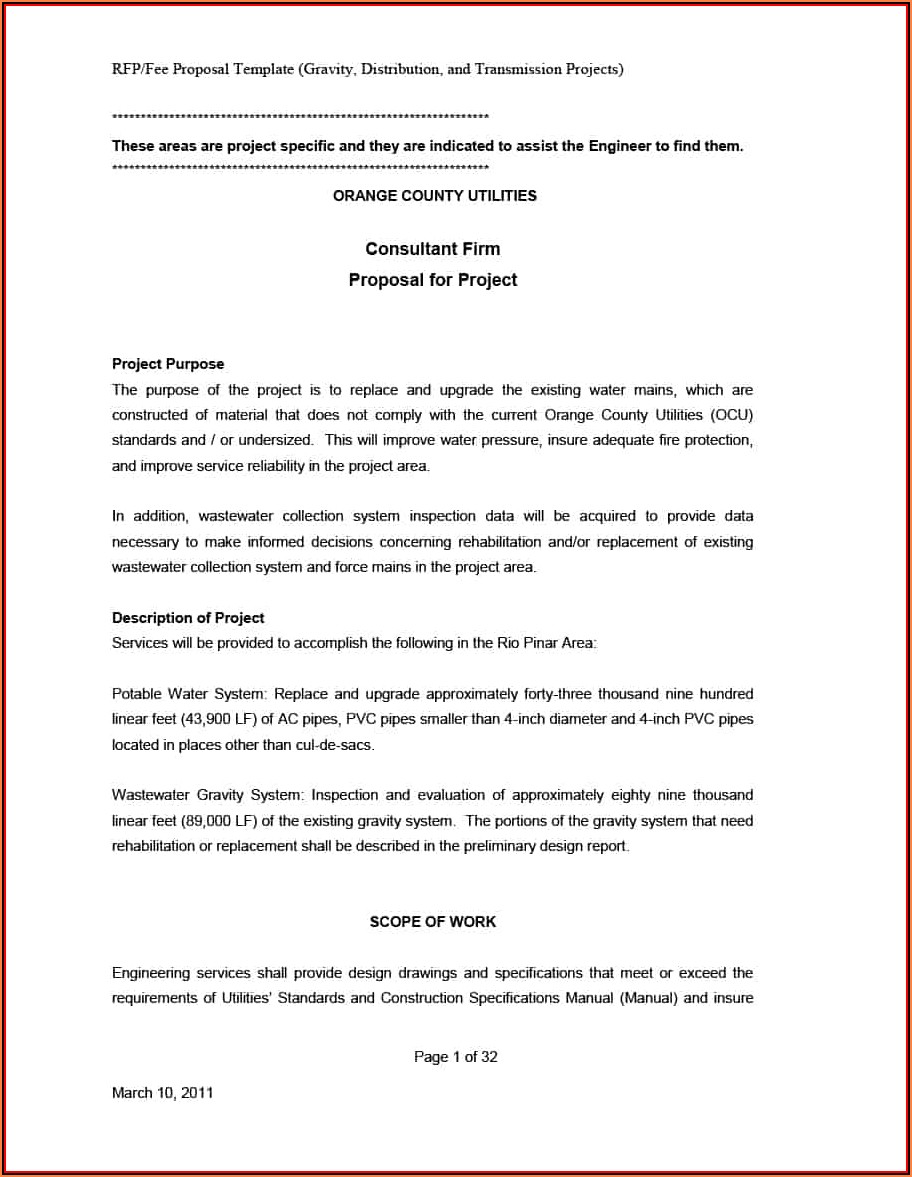 Business Proposal Template Doc