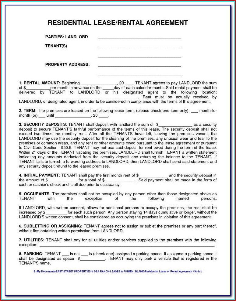 Chicago Apartment Lease Form 2017
