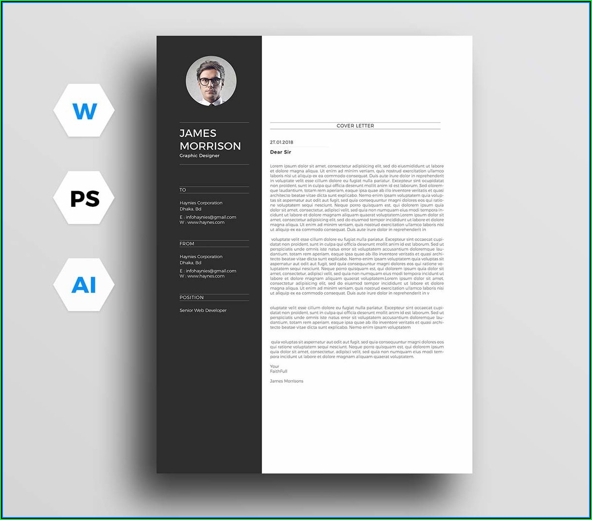 Cover Letter And Resume Templates Free