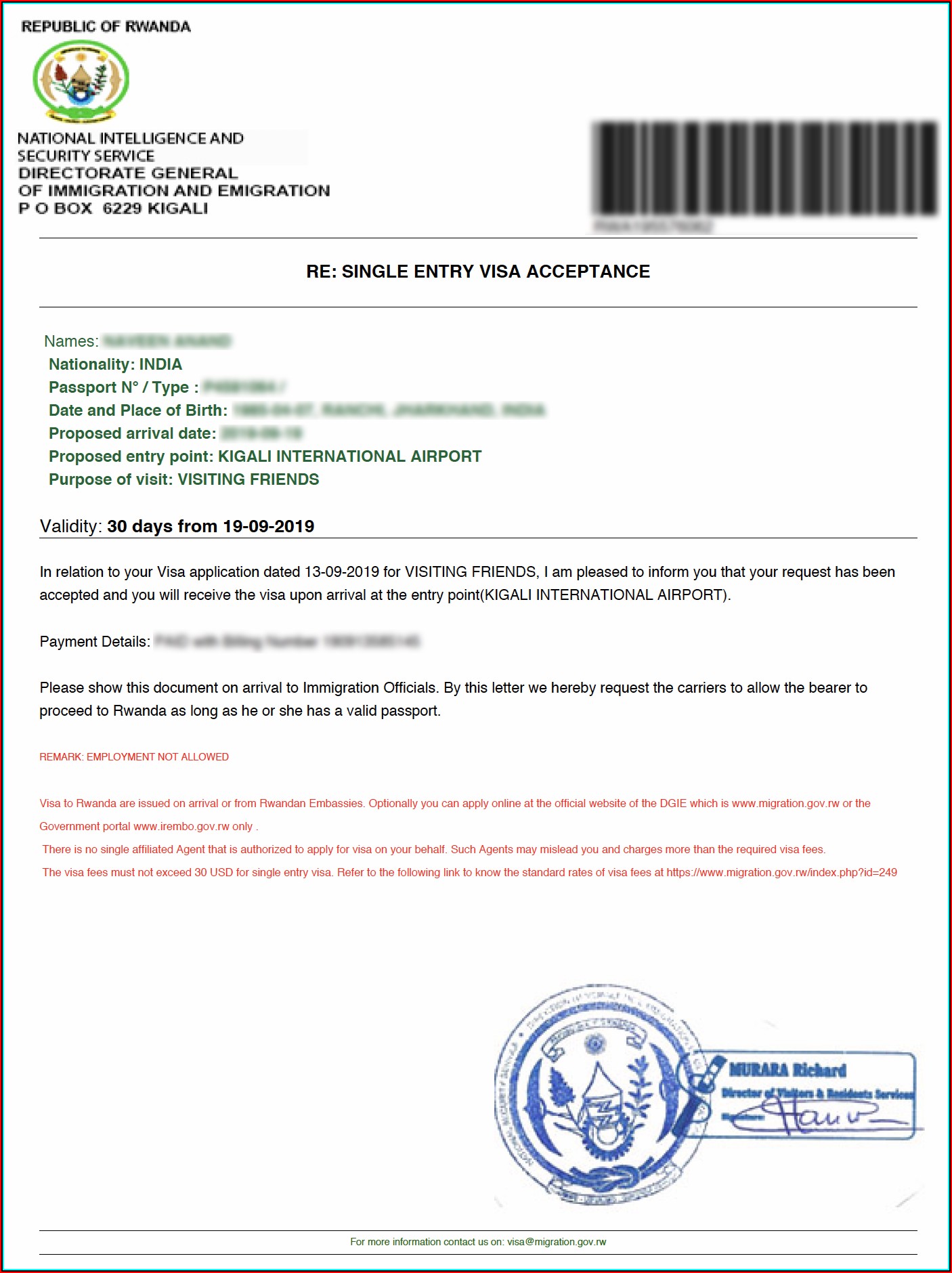 Ethiopian Embassy Visa Application Form For Eritrean In Sweden