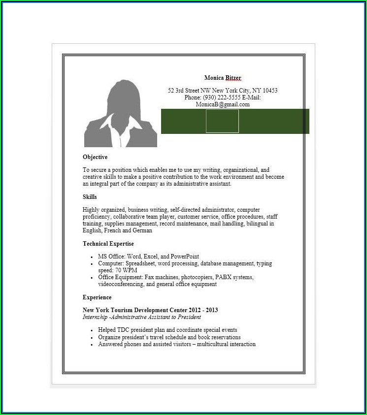 Free Administrative Assistant Resume Templates