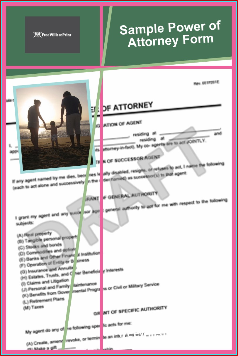 Free Forms For Wills And Power Of Attorney