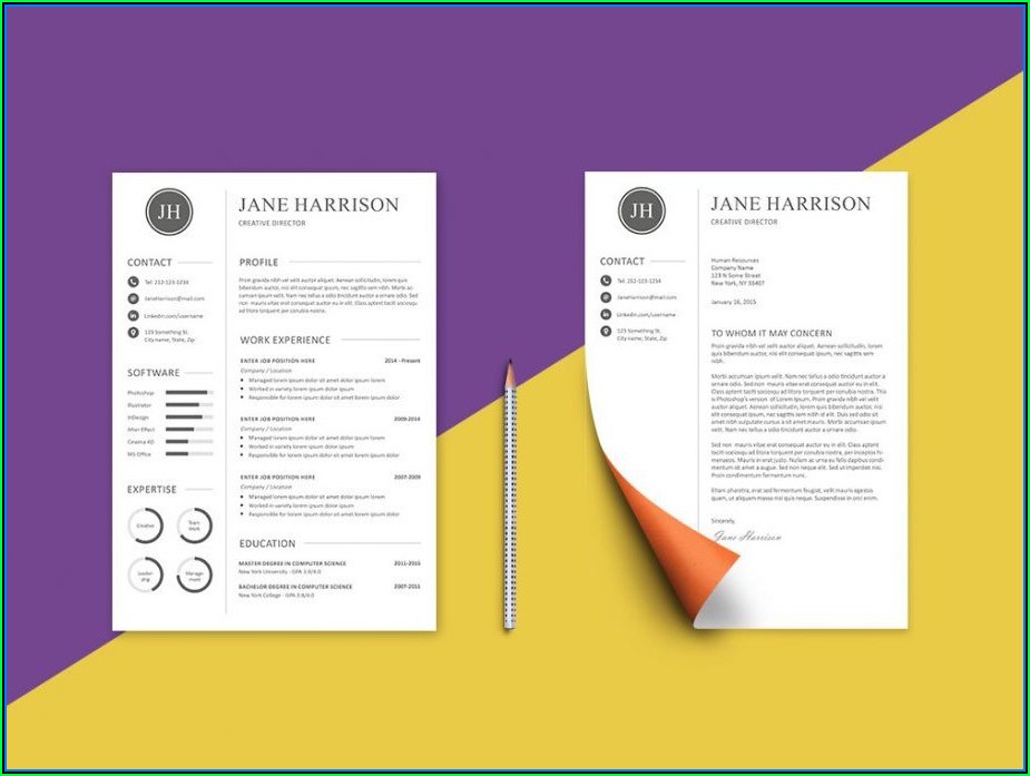 Free Resume And Cover Letter Template