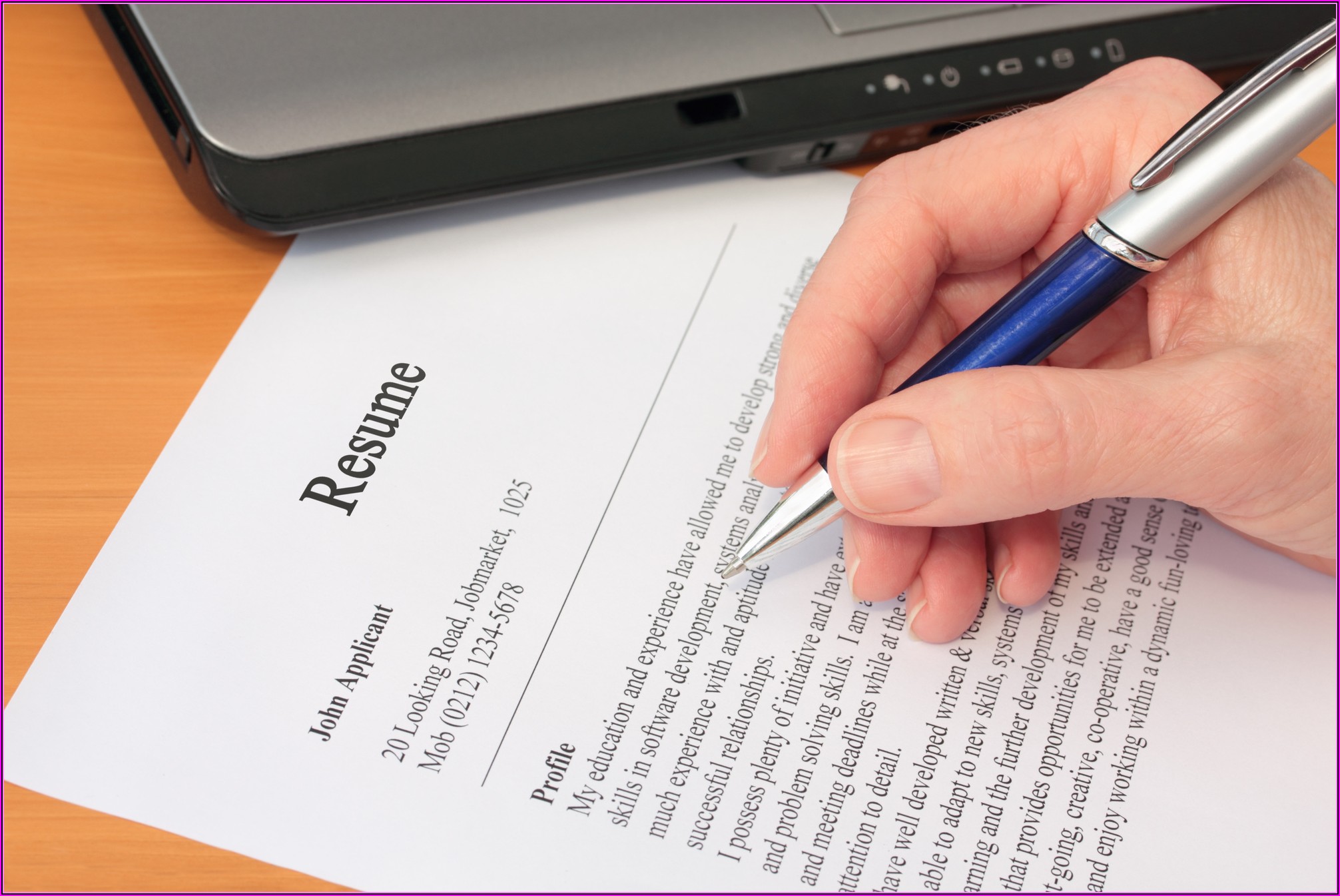 How To Be A Professional Resume Writer