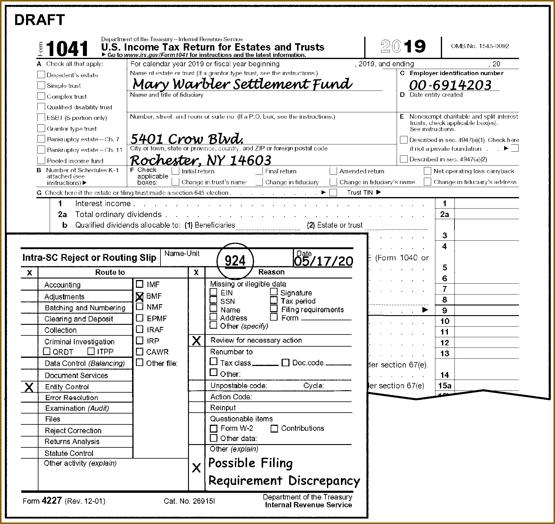 Irs Form 1041 Instructions 2018
