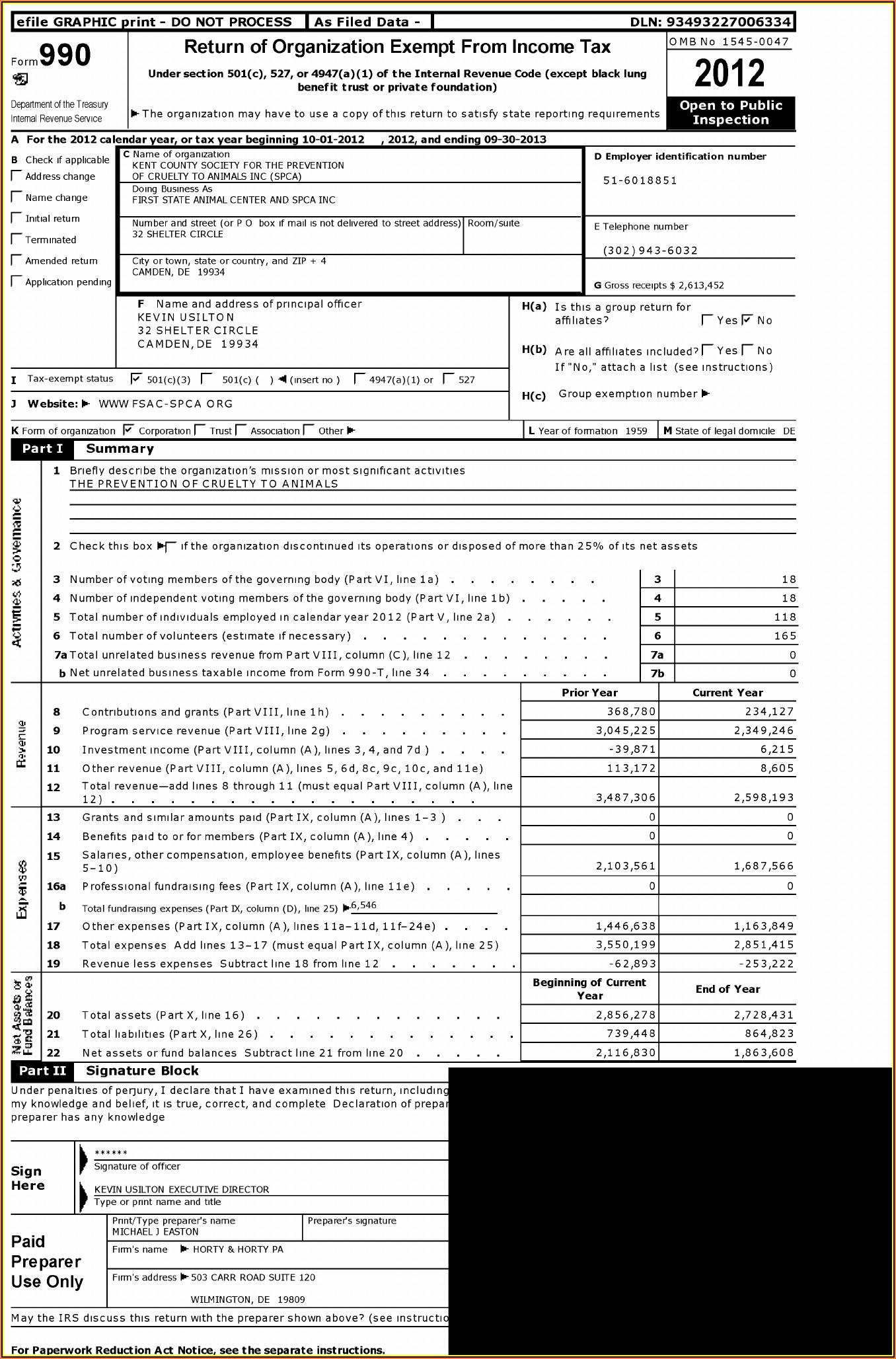 Irs Forms 990 Ez 2012