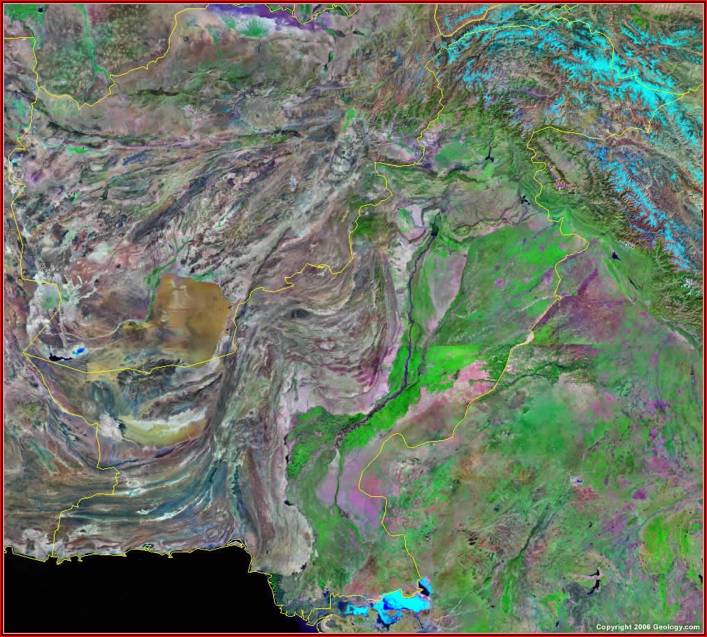 Live Satellite Google Map Of Pakistan