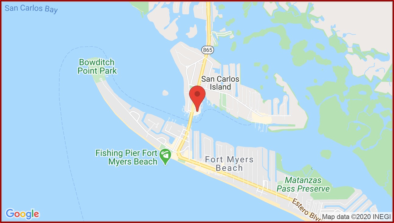 Map Fort Myers Fl